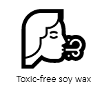 toxic-free soy wax 100% natural